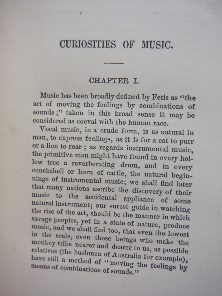Image 2 of Curiosities of Music; A Collection of Facts Not Generally Known, Regarding the M