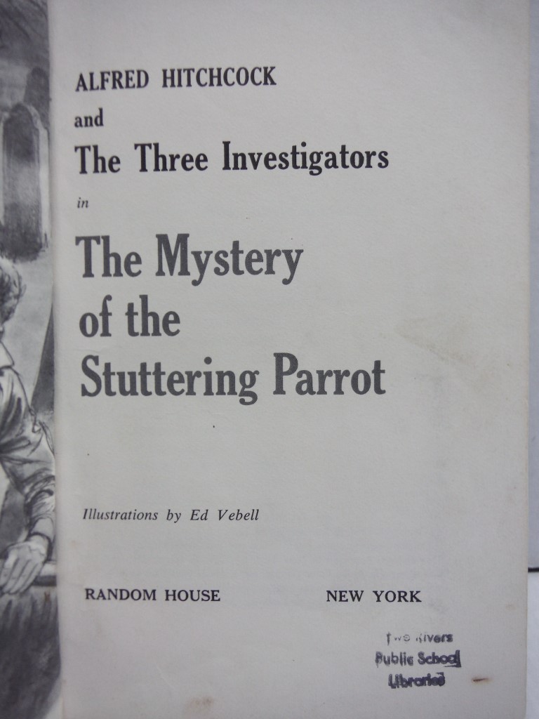 Image 1 of Alfred Hitchcock and the Three Investigators in the Mystery of the Stuttering Pa