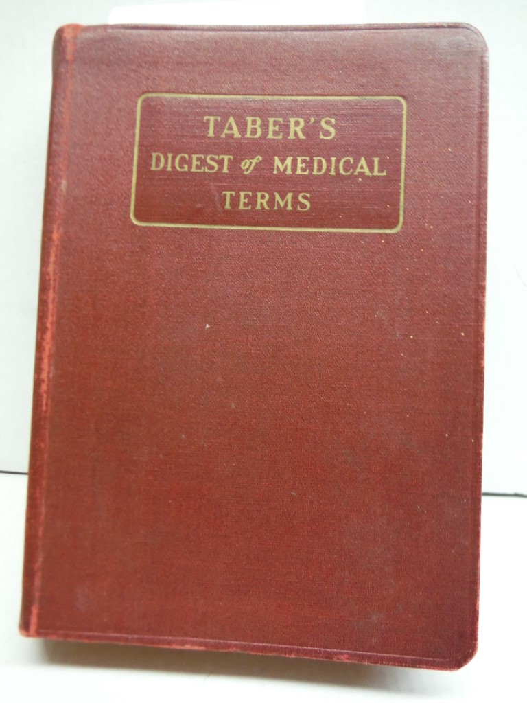 Image 0 of Tabers Digest of Medical Terms