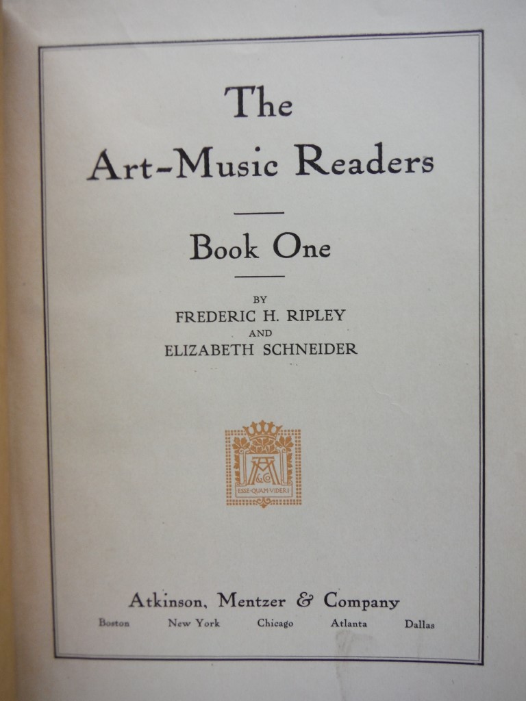 Image 1 of The Art Music Readers - Book One