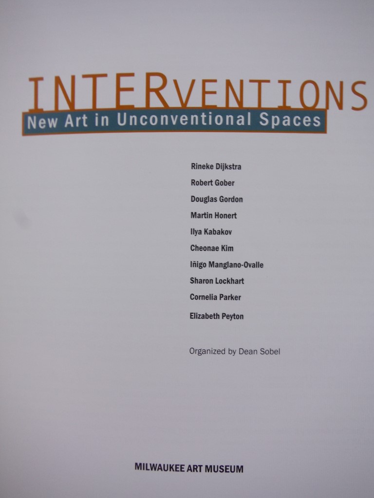 Image 1 of Interventions: New Art in Unconventional Spaces