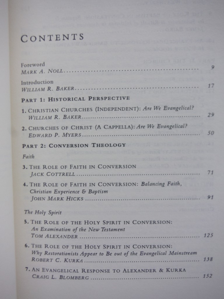 Image 1 of Evangelicalism & the Stone-Campbell Movement