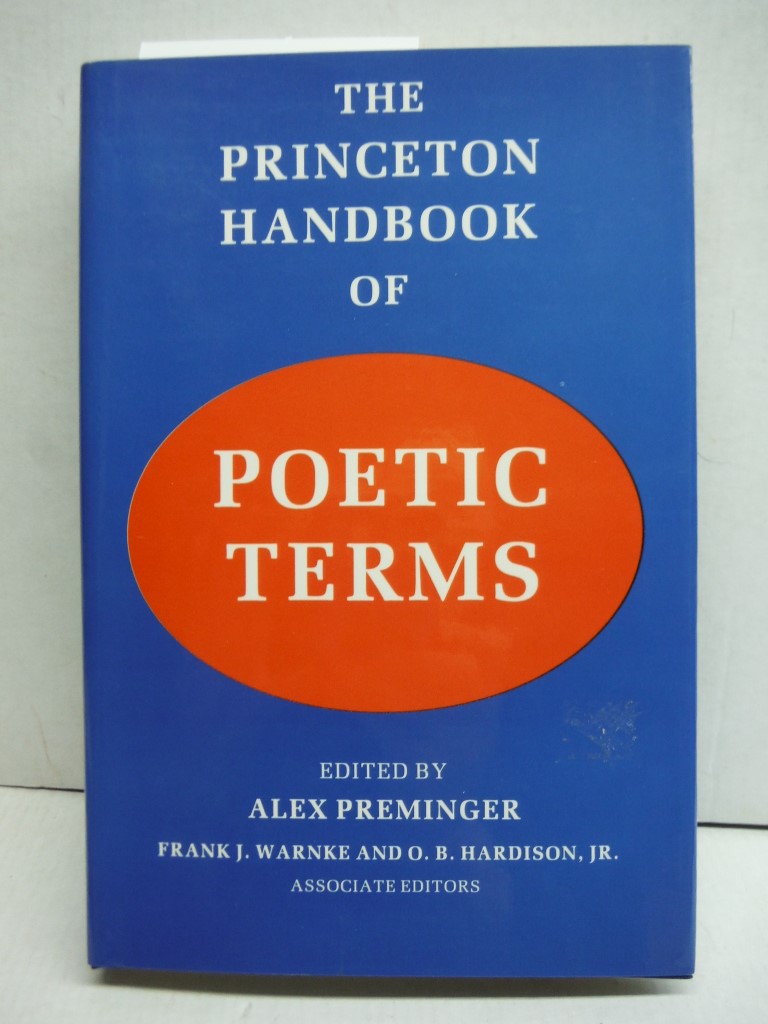 Image 0 of The Princeton Handbook of Poetic Terms (Princeton Legacy Library, 443)