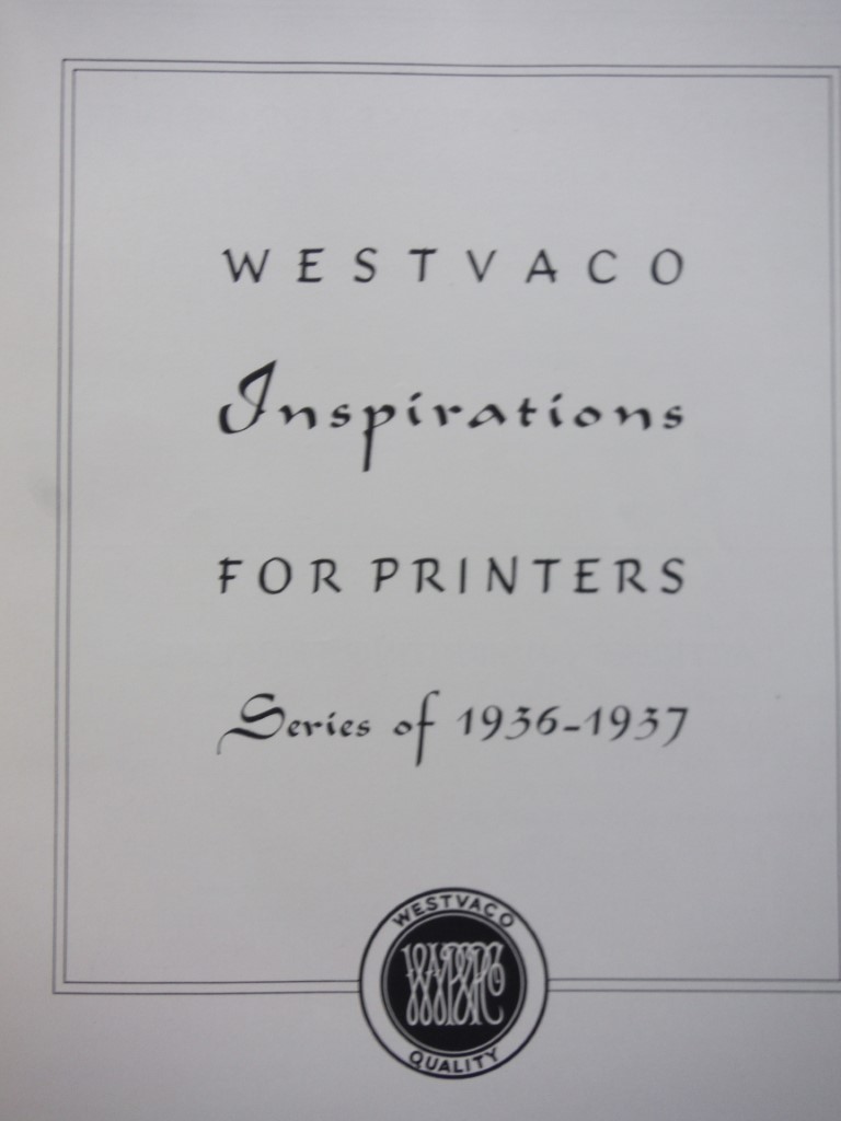 Image 1 of WESTVACO INSPIRATIONS FOR PRINTERS Series of 1936-1937