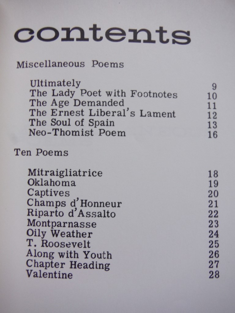 Image 1 of COLLECTED POEMS, ORIGINALLY PUBLISHED IN PARIS, PIRATED EDITION, SAN FRANCISCO, 