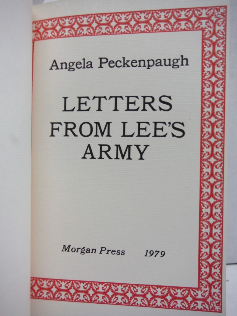 Image 1 of Letters from Lee's Army