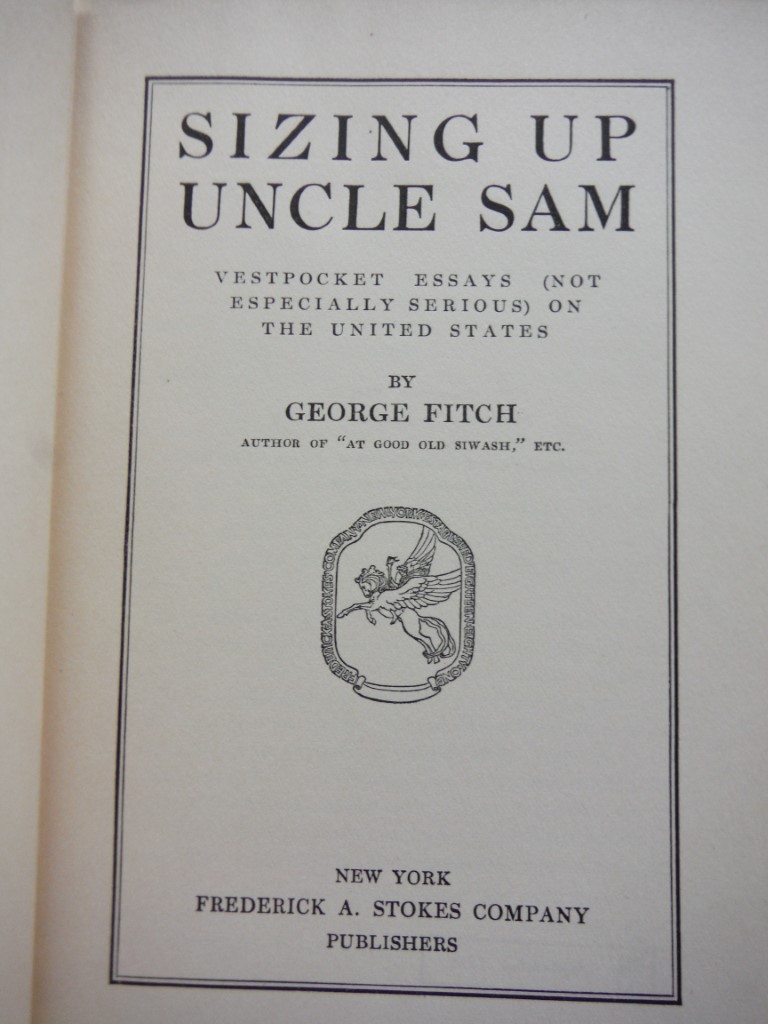 Image 1 of Sizing Up Uncle Sam