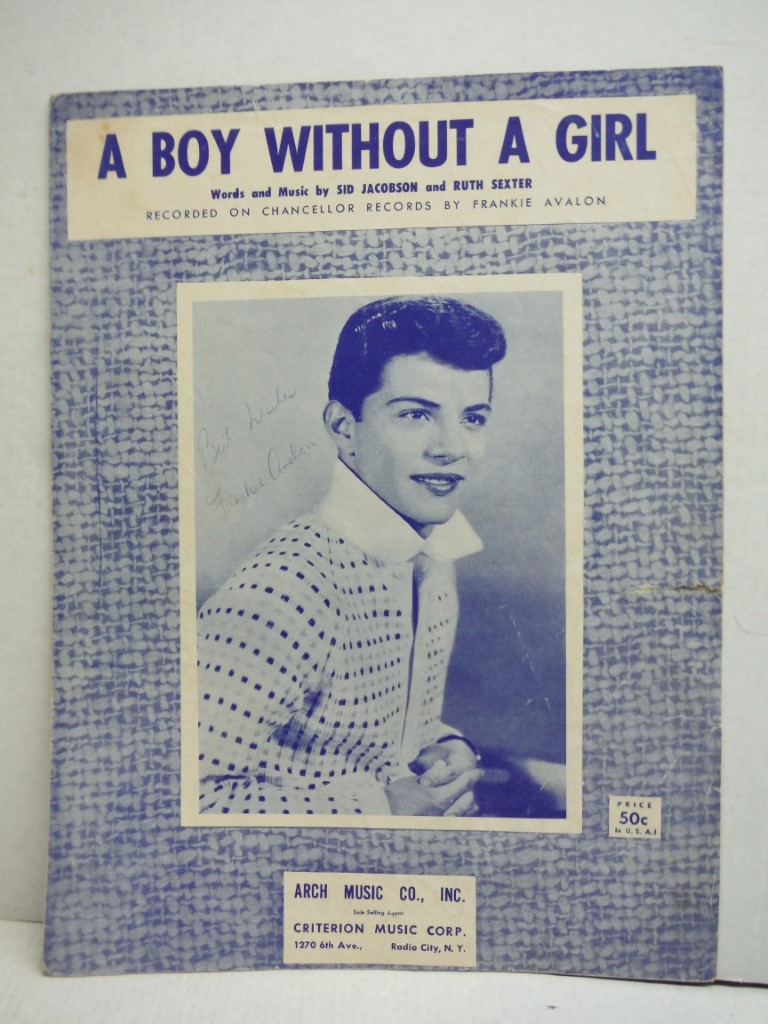 A Boy Without A Girl Sheet Music
