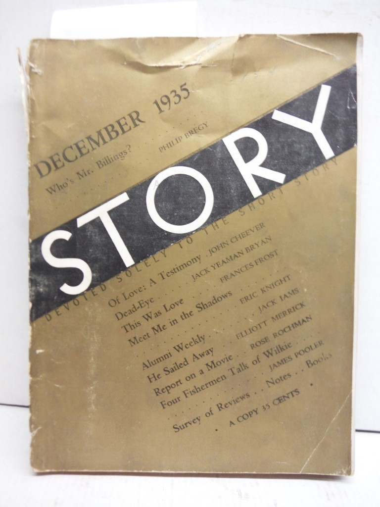 Story: Devoted Solely to the Short Story Vol. VII, No. 41, December 1935 (John C