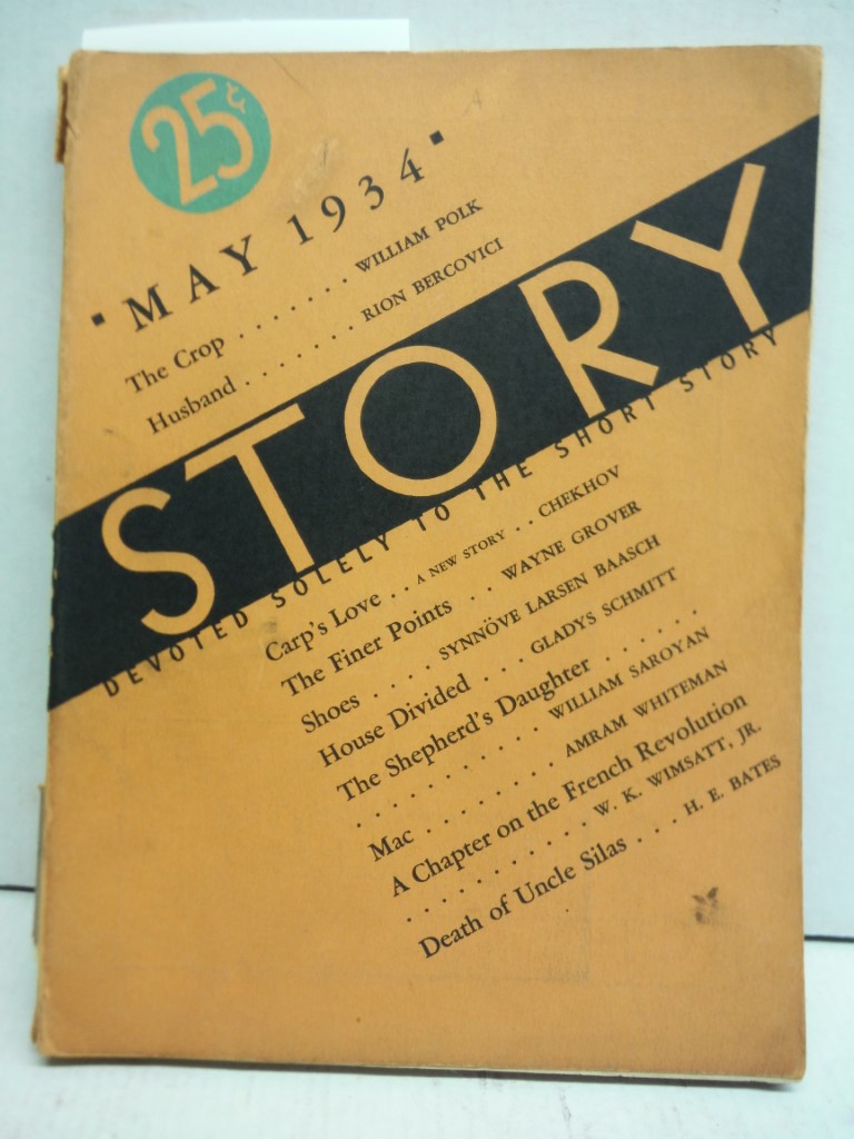 Image 0 of Story Devoted Solely to the Short Story July 1934 Vol. V No. 24