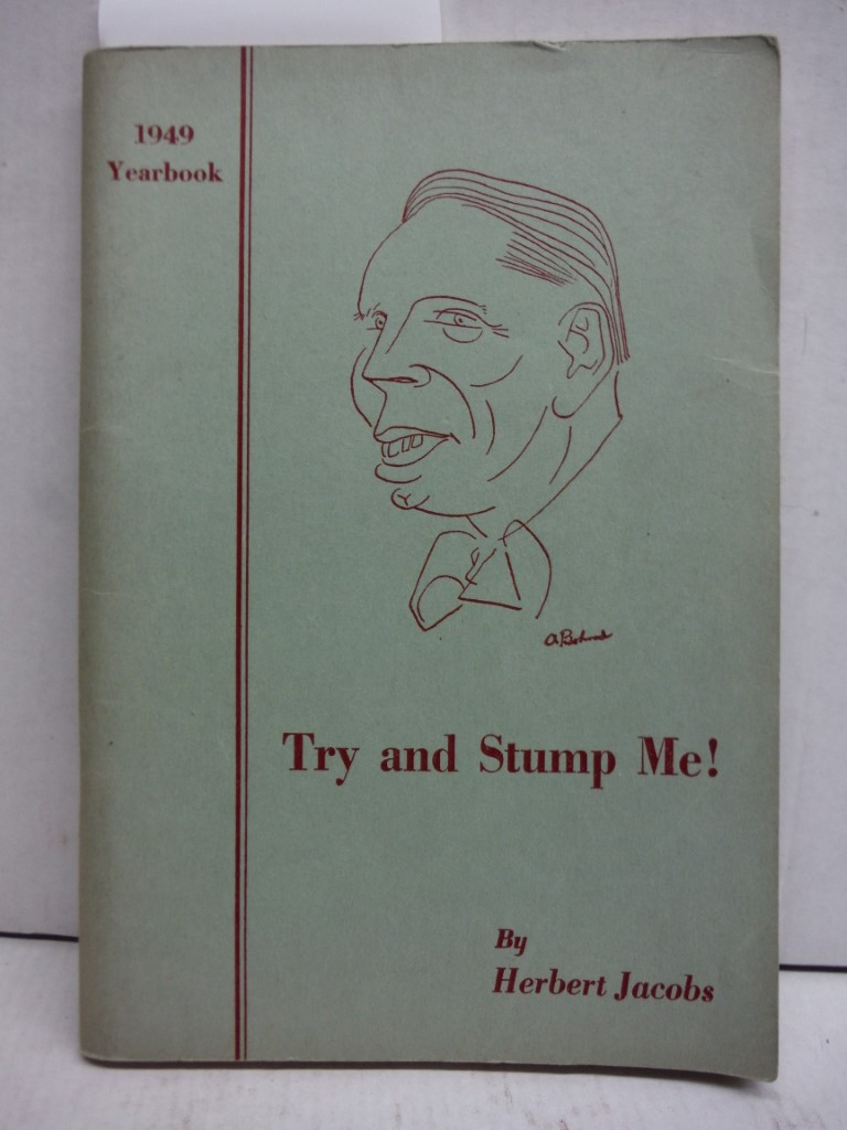 TRY AND STUMP ME! 1949 Yearbook