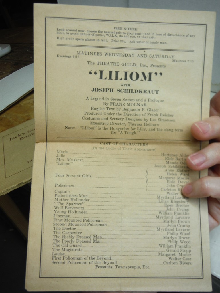 Image 4 of Liliom - A Play: A Legend in Seven Scenes and a Prologue
