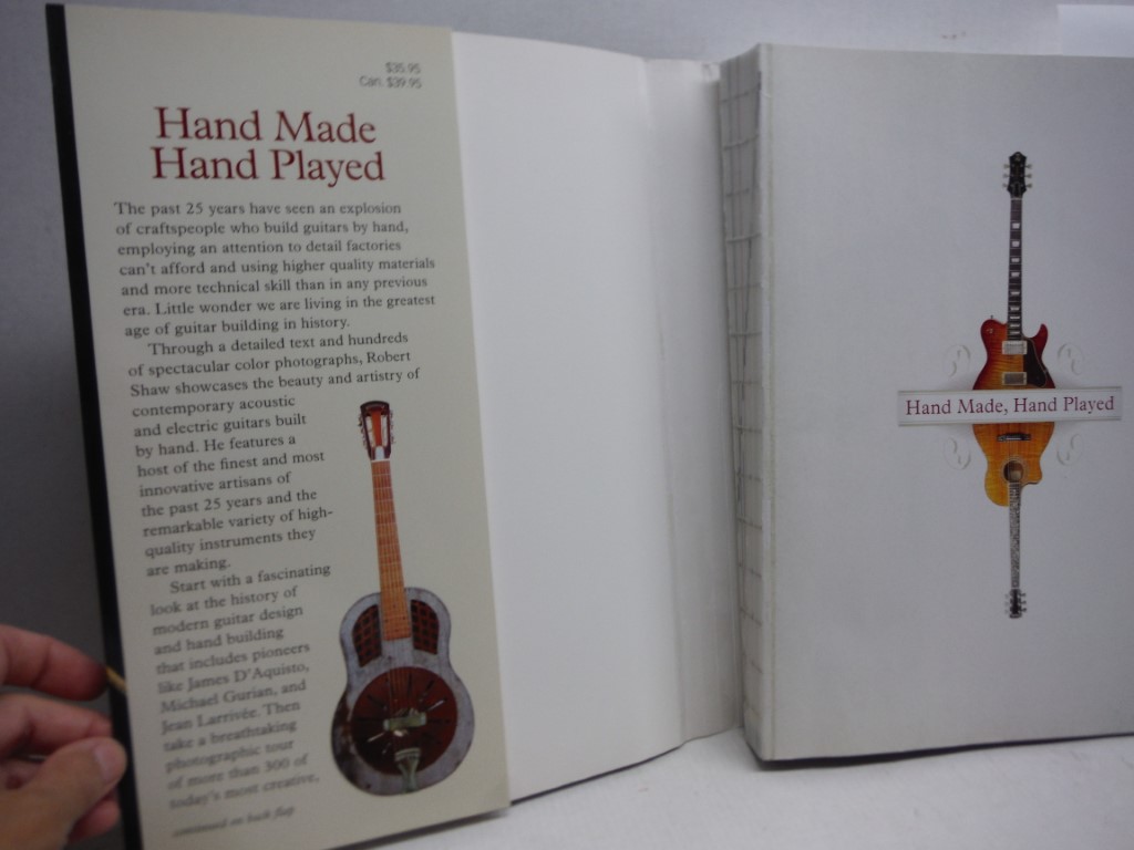 Image 1 of Hand Made, Hand Played: The Art & Craft of Contemporary Guitars