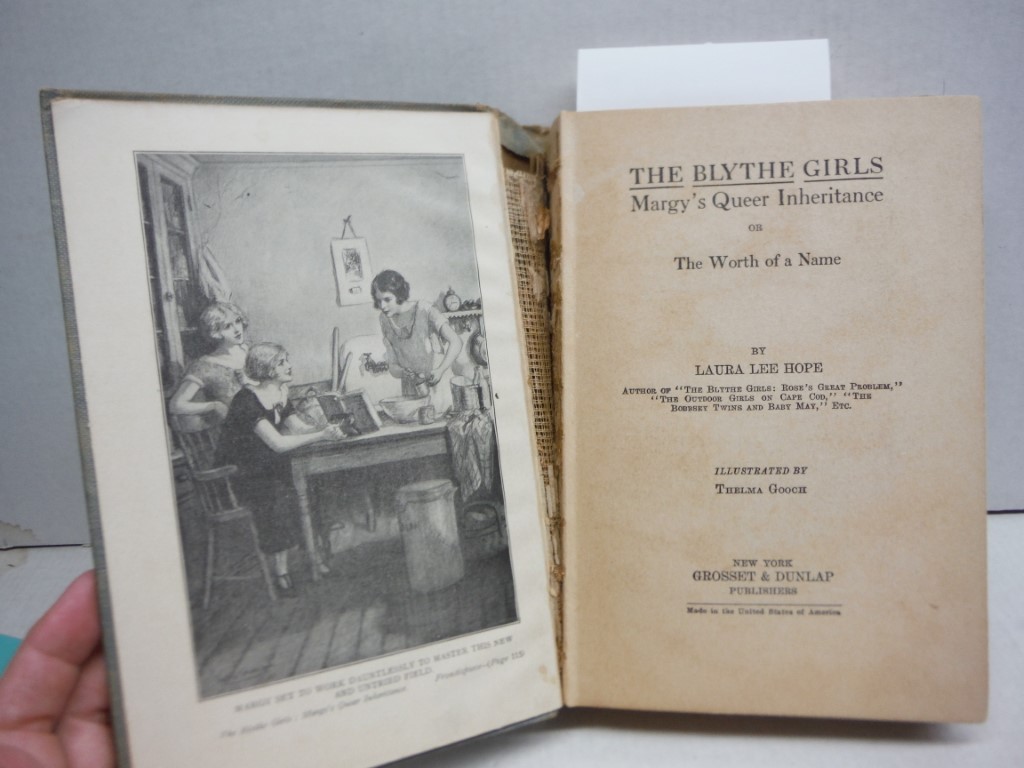 Image 2 of The Blythe Grils: Margy's Queer Inheritance Or the Worth of a Name