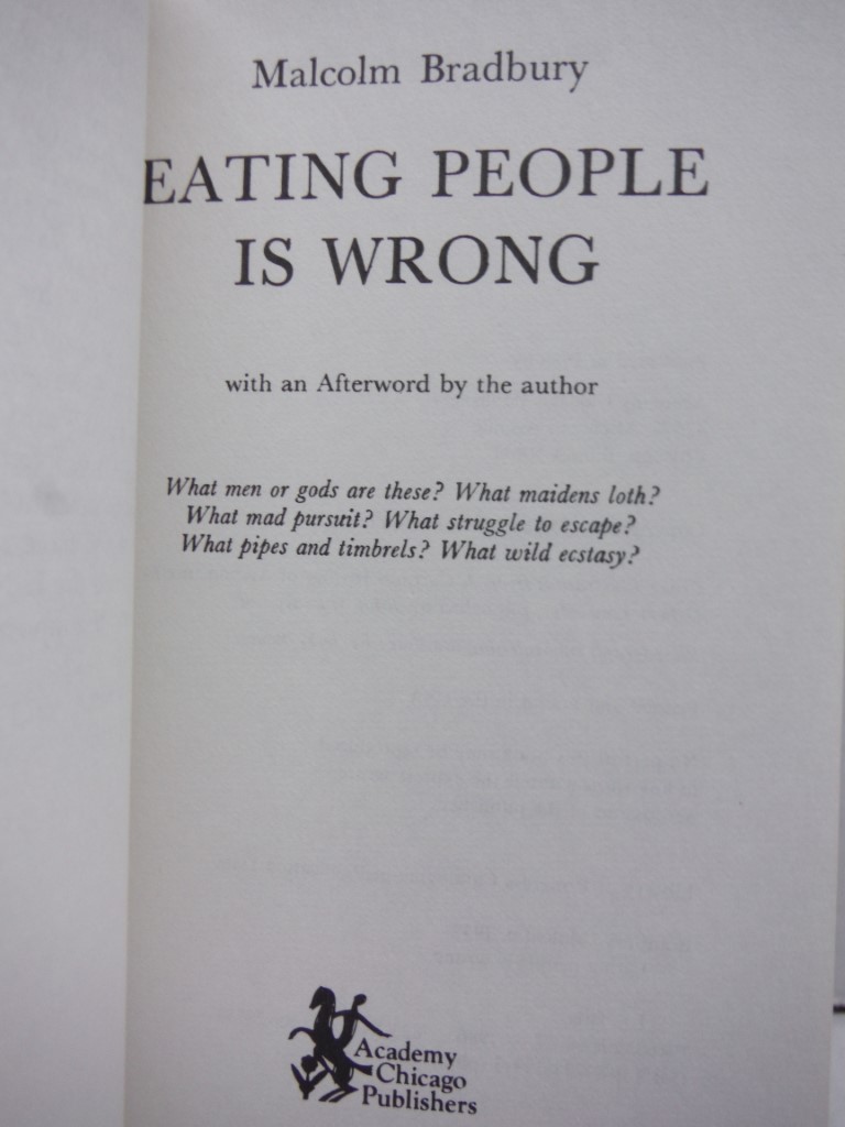 Image 1 of Eating People Is Wrong