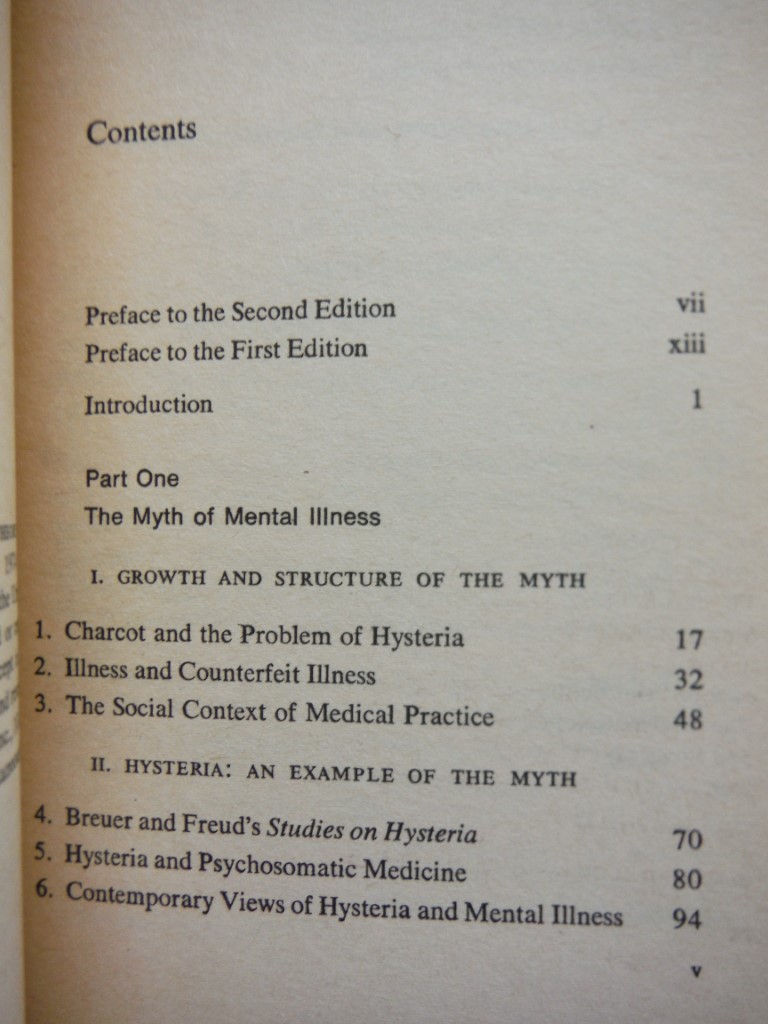 Image 1 of The Myth of Mental Illness: Foundations of a Theory of Personal Conduct