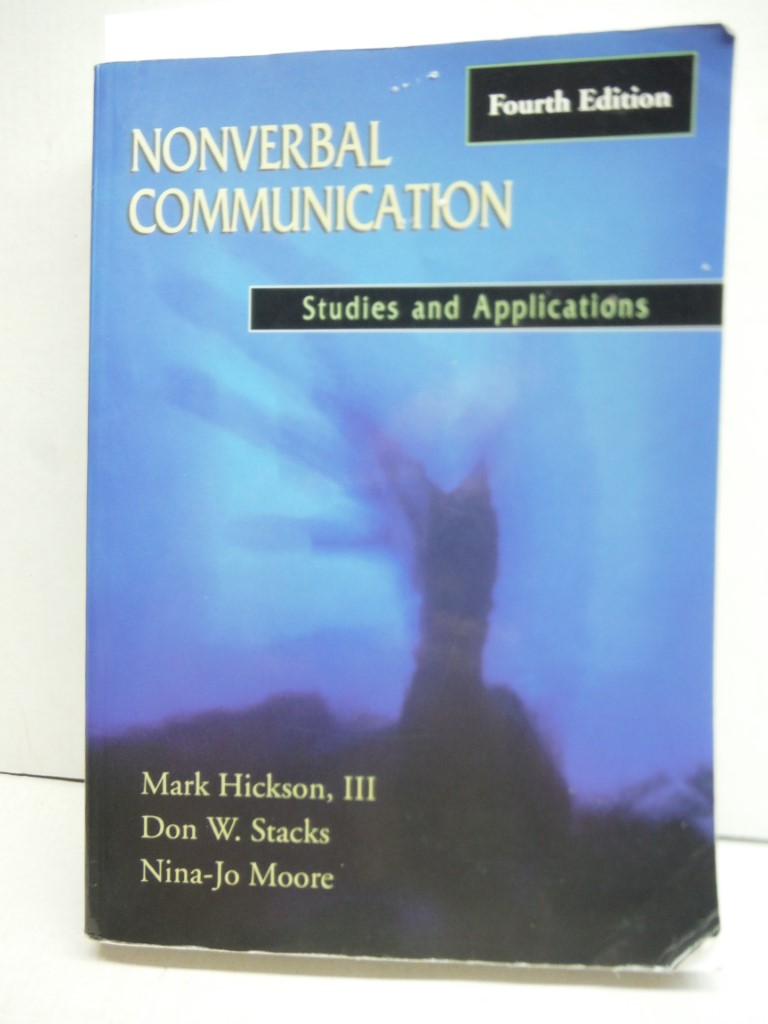 Image 0 of Nonverbal Communication: Studies and Applications