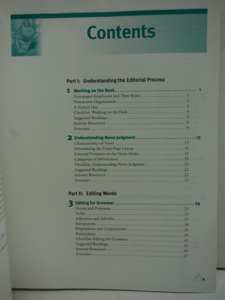 Image 1 of Copy Editors Handbook for Newspapers