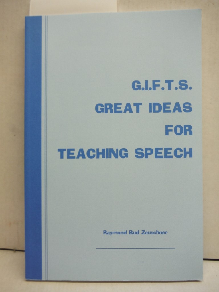 Image 0 of Great Ideas for Teaching Speech (Gifts)