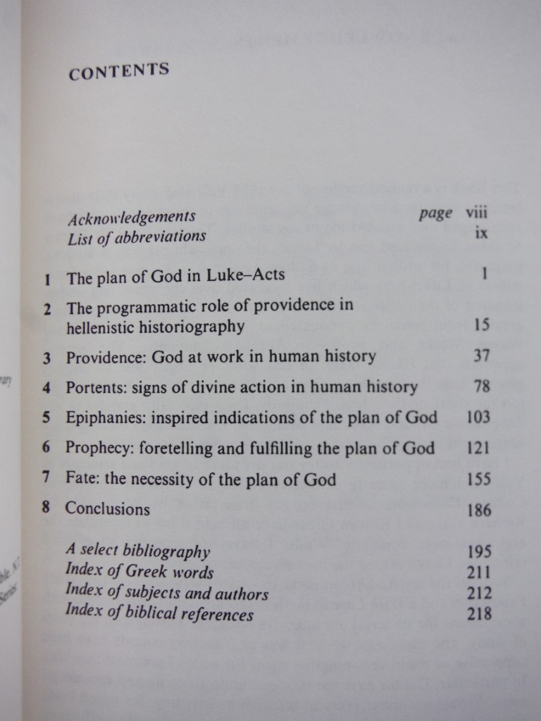 Image 1 of The Plan of God in Luke-Acts (Society for New Testament Studies Monograph Series