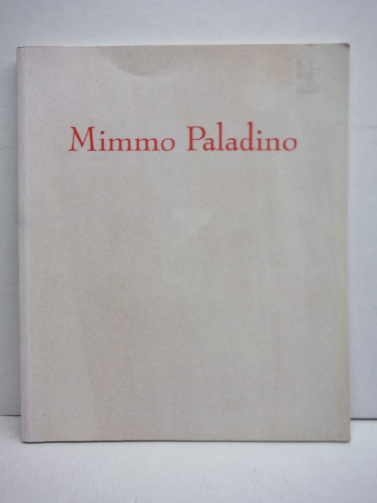 Mimmo Paladino Il Respiro Della Bellezza Paperback Catalog 1991