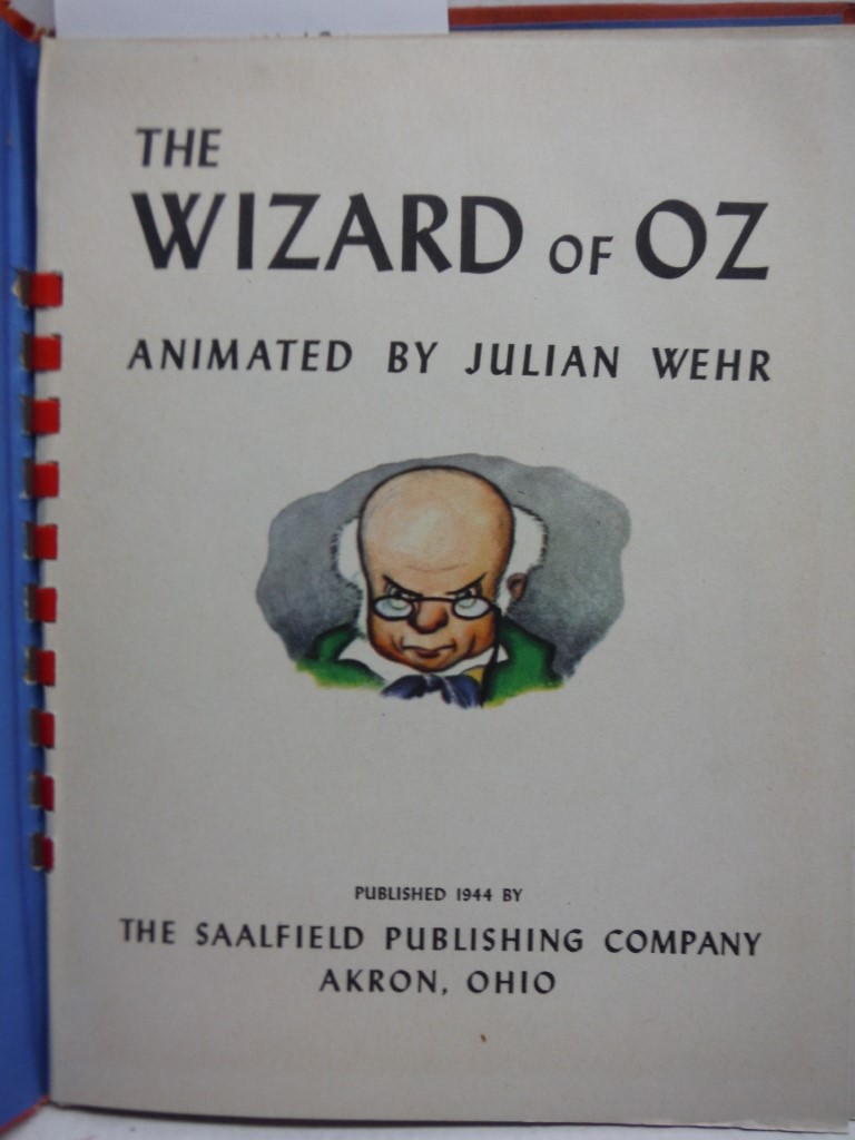 Image 1 of The Wizard of Oz with animations by Julian Wehr