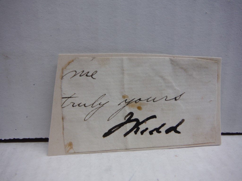 Image 0 of Autograph of John Kidd