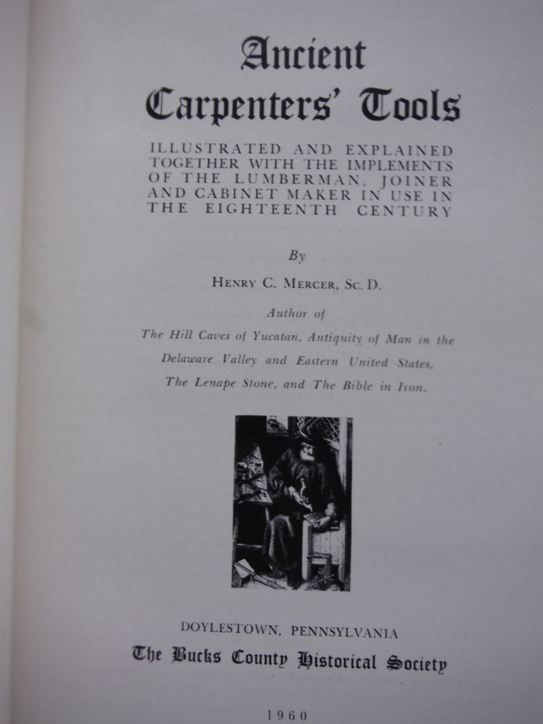 Image 1 of ANCIENT CARPENTERS' TOOLS - ILLUSTRATED AND EXPLAINED