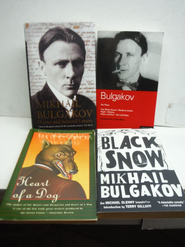 Lot of 4 books by Bulgakov 