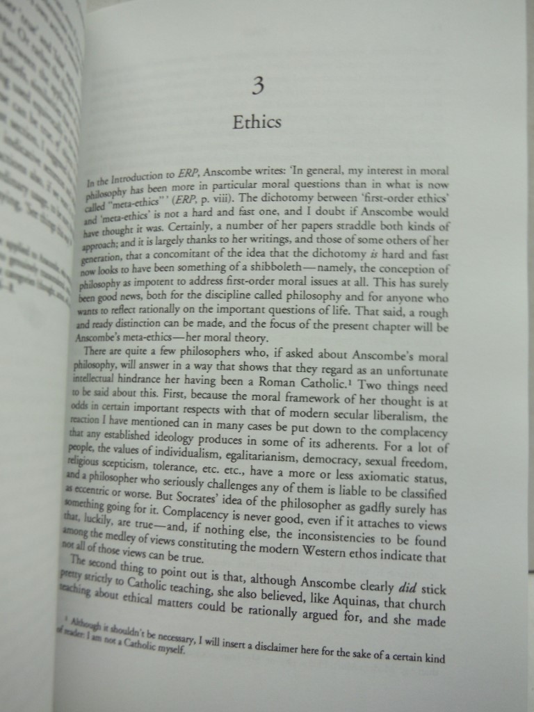 Image 2 of The Philosophy of Elizabeth Anscombe