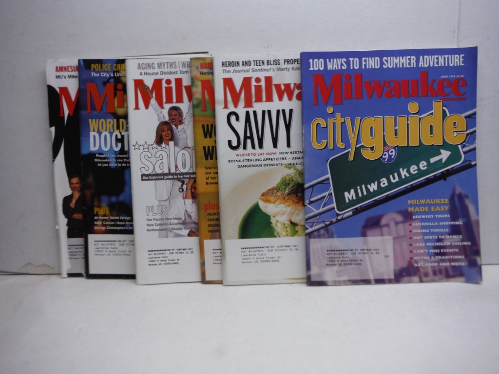 Image 2 of Lot of 12 Milwaukee Magazines 1999, complete