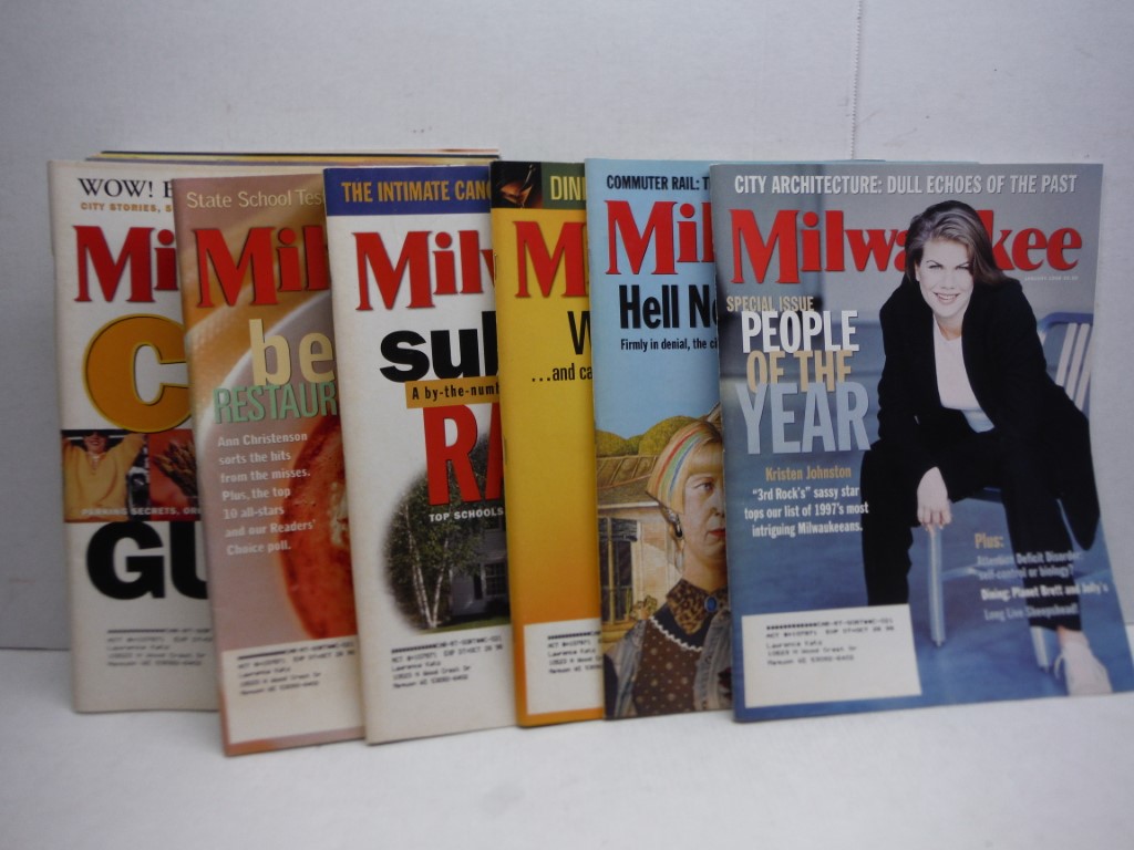 Image 1 of Lot of 12 Milwaukee Magazines 1994, complete