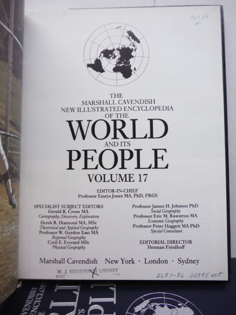 Image 2 of 19 vols of The Marshall Cavendish New Illustrated Encyclopedia of the World and 