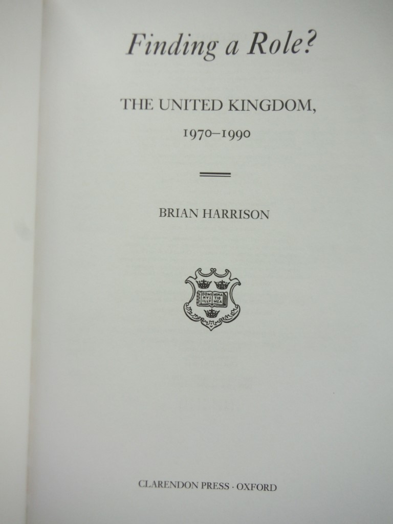 Image 1 of Finding a Role?: The United Kingdom, 1970-1990