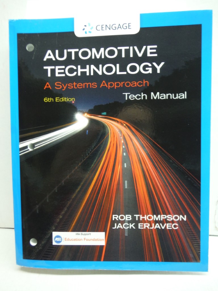 Image 0 of Tech Manual for Erjavec's Automotive Technology: A Systems Approach
