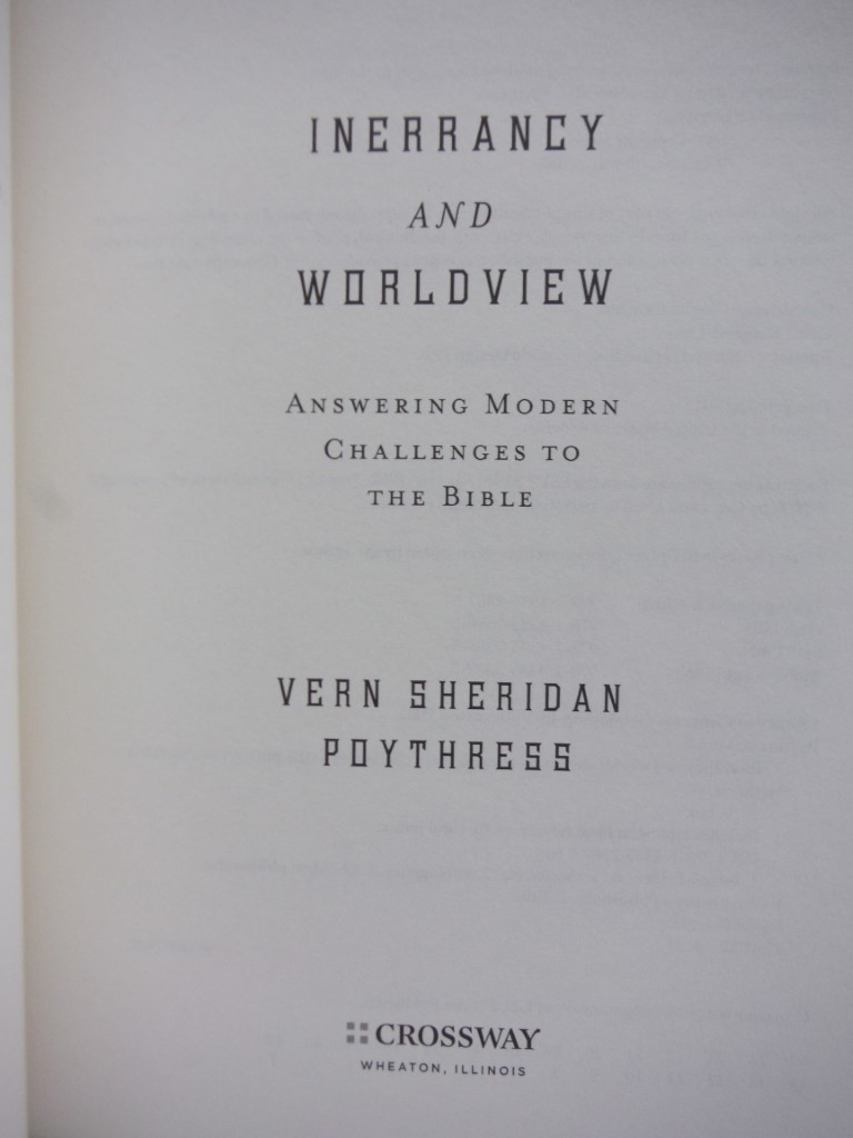 Image 1 of Inerrancy and Worldview