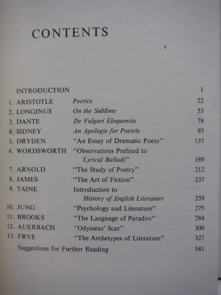 Image 1 of Introduction to Literary Criticism: An Anthology