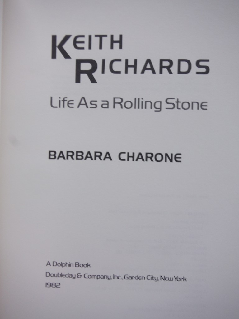 Image 1 of Keith Richards: Life As a Rolling Stone