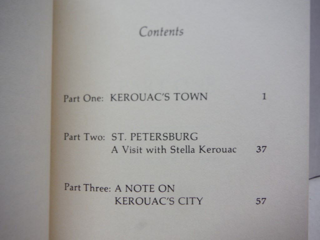 Image 2 of Kerouac's town (Modern authors monograph series)