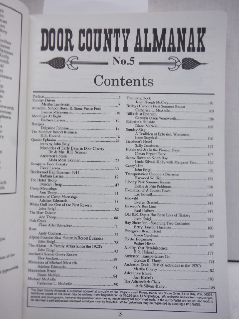 Image 2 of Door County Almanak No. 5