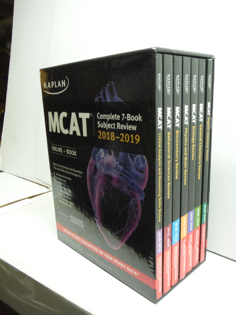 Image 0 of MCAT Complete 7-Book Subject Review 2018-2019: Online + Book (Kaplan Test Prep)