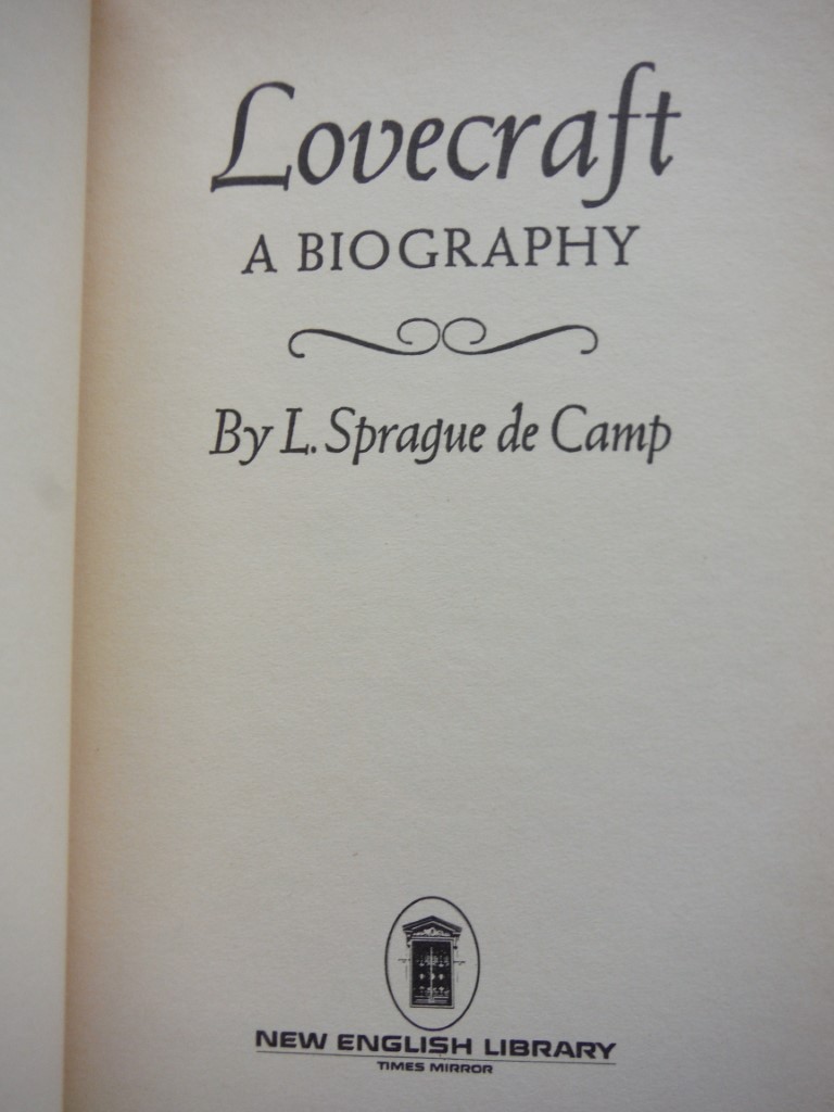 Image 1 of Lovecraft: A Biography