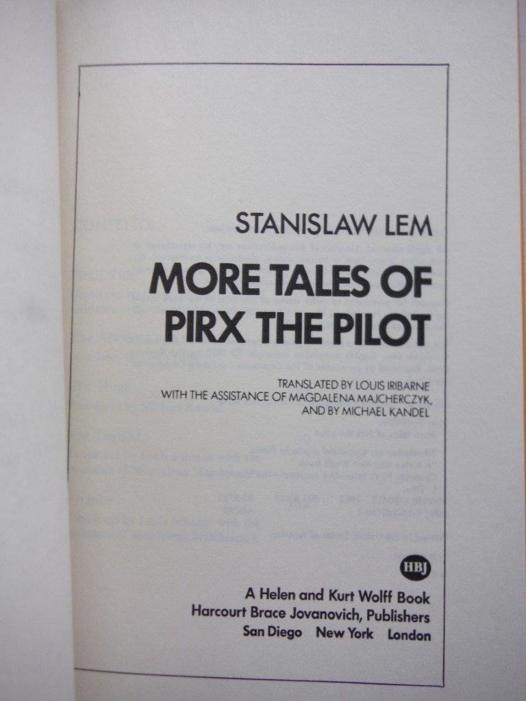 Image 1 of More Tales of Pirx the Pilot (English and Polish Edition)