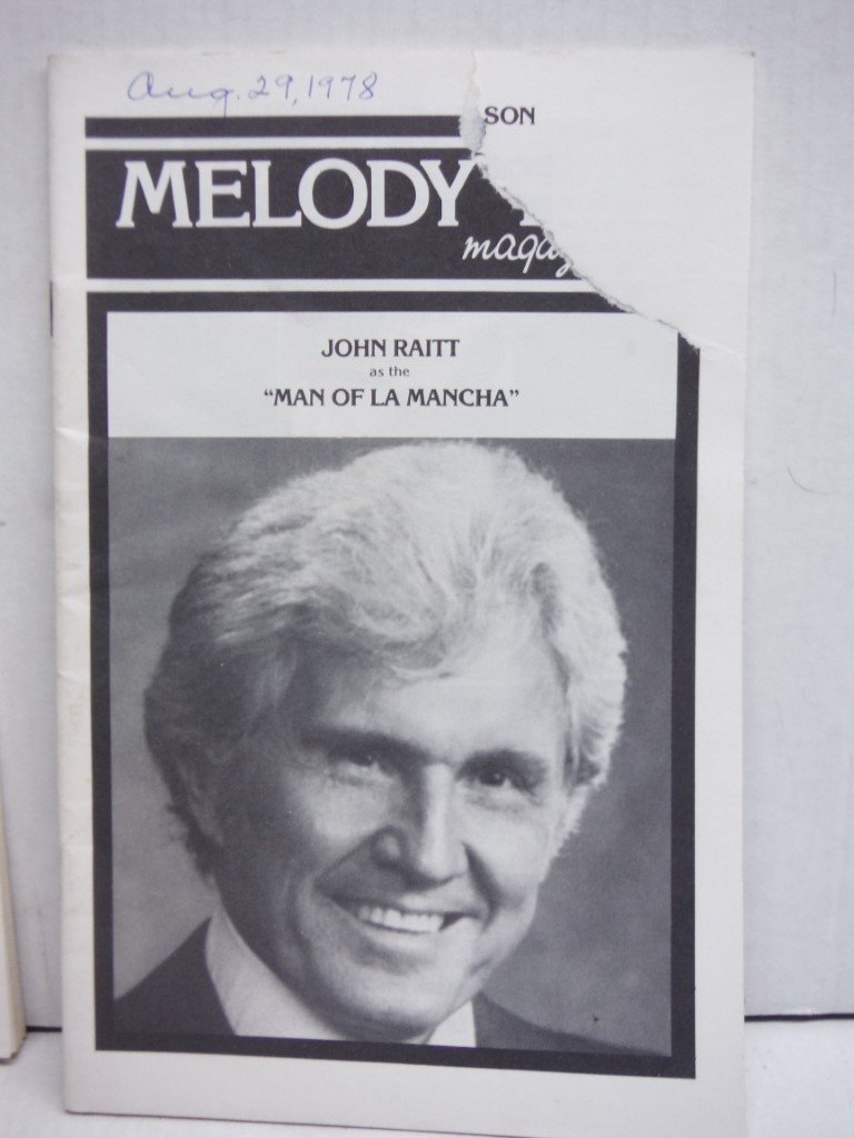 Image 4 of Lot of 3 Melody Top Theatre Playbills, 1978