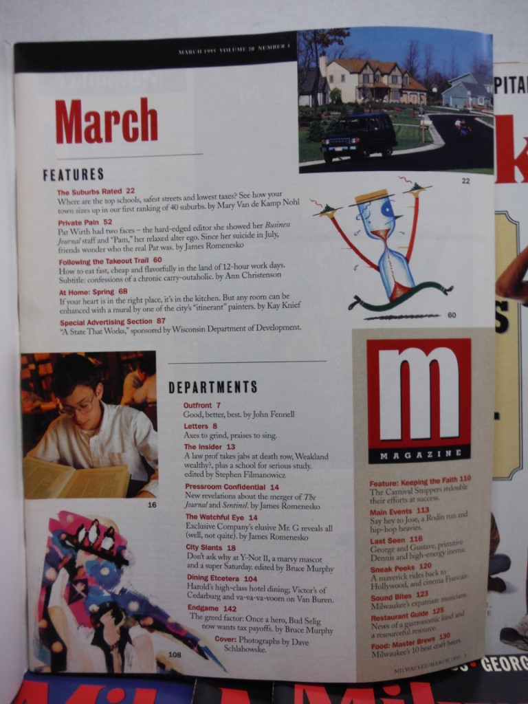 Image 2 of Lot of 11 Milwaukee Magazines 1995