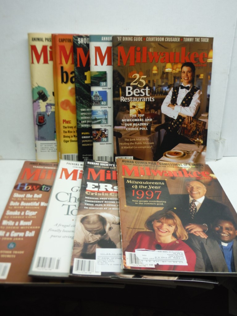 Lot of 9 Milwaukee Magazine 1997
