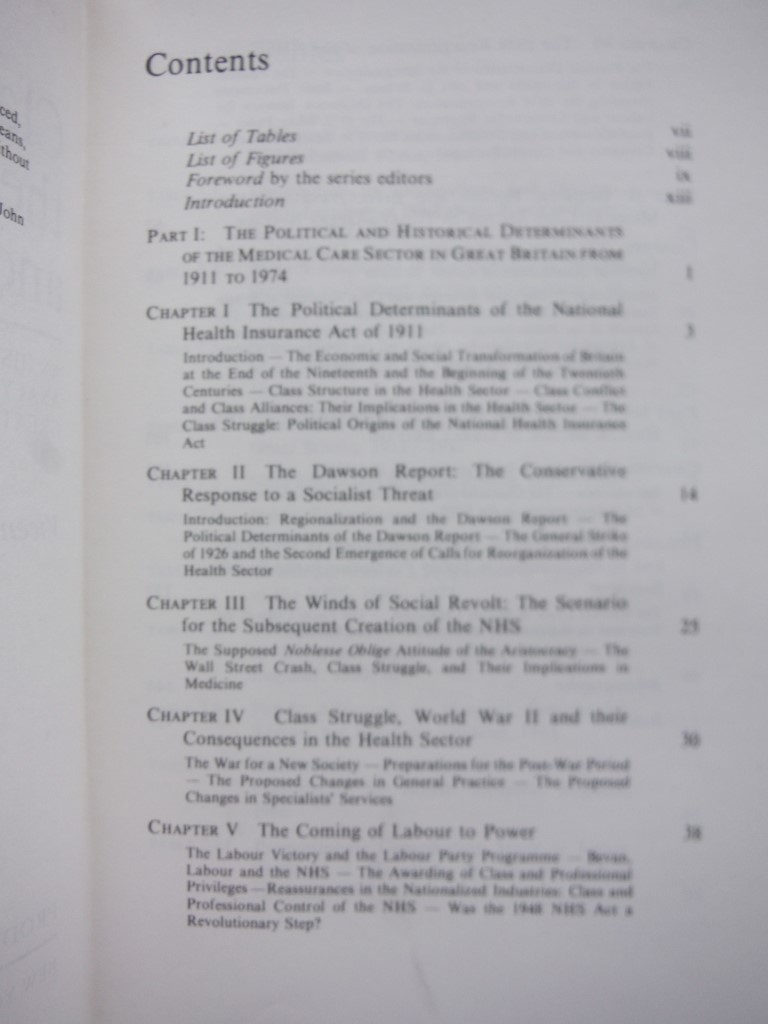 Image 2 of Class Struggle the State & Medicine: An Historical and Contemporary Analysis of 