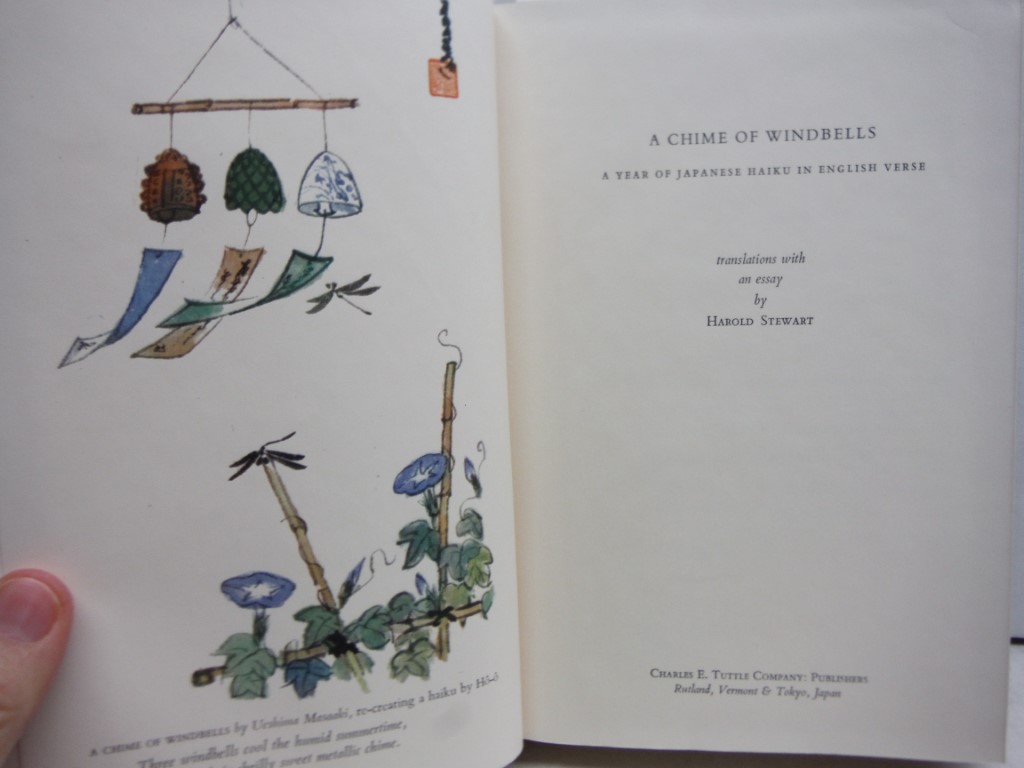 Image 1 of A Chime of Windbells: Year of Japanese Haiku in English Verse by Harold Stewart 