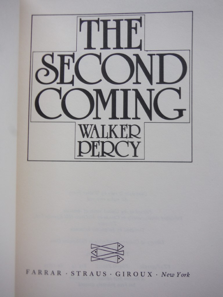 Image 1 of Rare Antique The Second Coming Walker Percy Novel 1st Edition First Printing Fic
