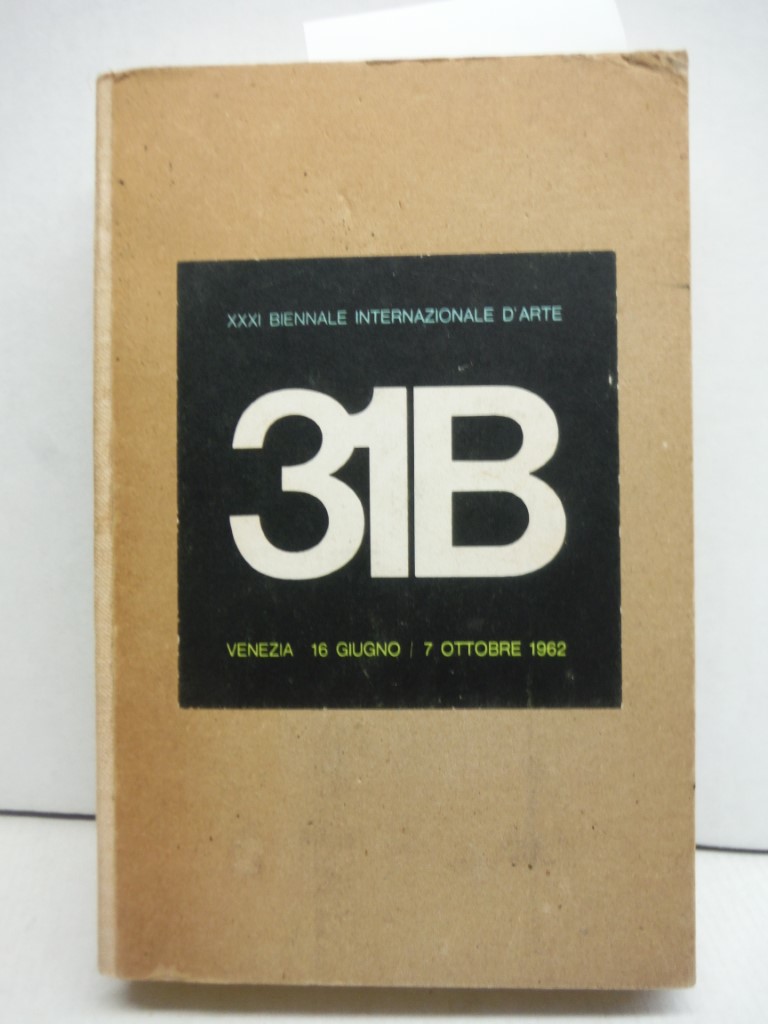 XXXI Biennale, Venezia 1962: 2 Pittori, 2 Scultori. Stati Uniti d'America [Louis